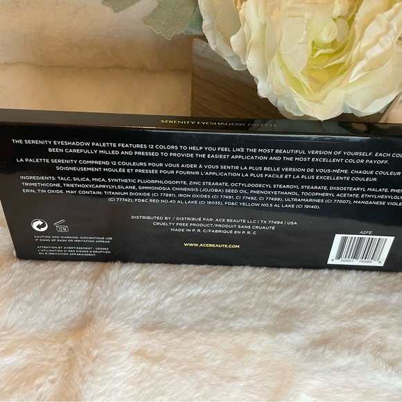 Ace Beautē Serenity Eyeshadow Palette - Picture 4 of 5